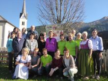 VertreterInnen der Gesunden Gemeinden im Pinzgau, Pongau und Lungau mit den AVOS-MitarbeiterInnen.
