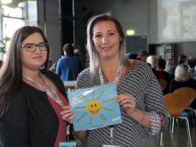 Bildquelle: AMD Salzburg Erfolg für die LehrerInnen-Gesundheit! Organisatorin Alexandra Eder freut sich.