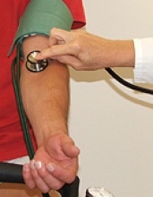 Symbolbild Blutdruckmessung