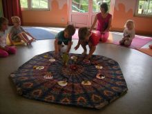 Das Mittelbild wird gestaltet