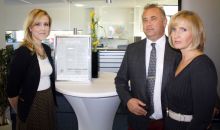 Familie Reindl ist die Gesundheit Ihrer Belegschaft wichtig (Bild links nach rechts: Julia, Wolfgang und Petra Reindl)