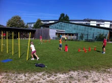 Bei herrlichem Wetter nutzten viele Kinder das tolle Angebot.