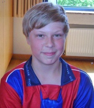 Der stolze Gewinner David Soche.