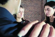 Entspannen mit Hilfe des Autogenen Trainings.