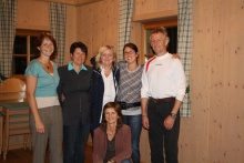 Das Team in Maria Alm.