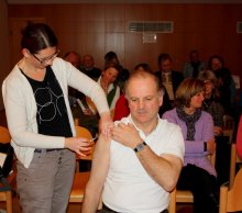 Bürgermeister Rupert Eder geht mit gutem Beispiel voran