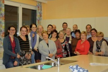 Zum Abschluss wurde in gewohnt gemütlicher Runde gekocht - gesund, abwechslungsreich und ausgewogen.