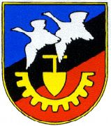 Wappen der Gemeinde Bürmoos.