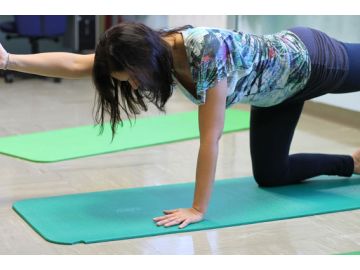 Bewegung ein muss für jede LeherIn. Yoga-Training mit Melanie Frisch