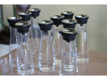 Immer dran denken: Wasser trinken!