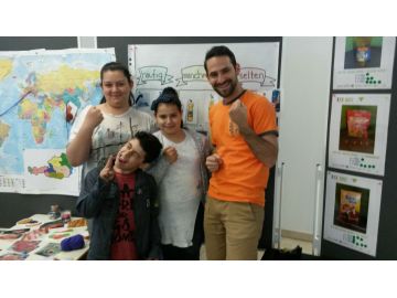 Beim Gesundheitstag in Grödig