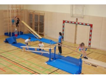 Viel Bewegung für die Kinder.