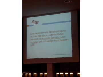 Vortrag: "Let's have a break"