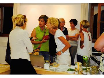 Nach dem Vortrag (1)