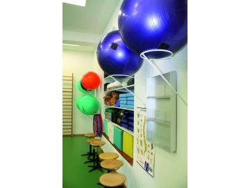 Das Trainingsmaterial in der Physiotherapie.