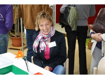 Martina Schild - Infostand "Was der Seele gut tut" AK Mitglied