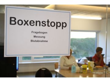 Beim Gesundheitscheck "Boxenstopp" konnten sich die Männer einen Überblick über ihre Gesundheit verschaffen.