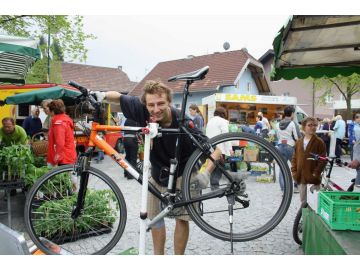Die "Radrettung" hatte alle Hände voll zu tun